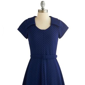 ModCloth vintage style dress with belt